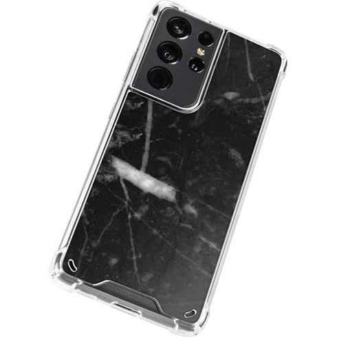 Stone Black Galaxy S21 Ultra 5G Clear Case