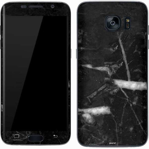 Stone Black Galaxy S7 Skin