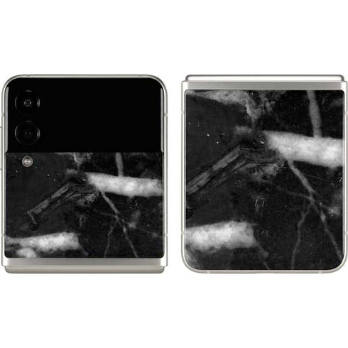 Stone Black Galaxy Z Flip3 5G Skin