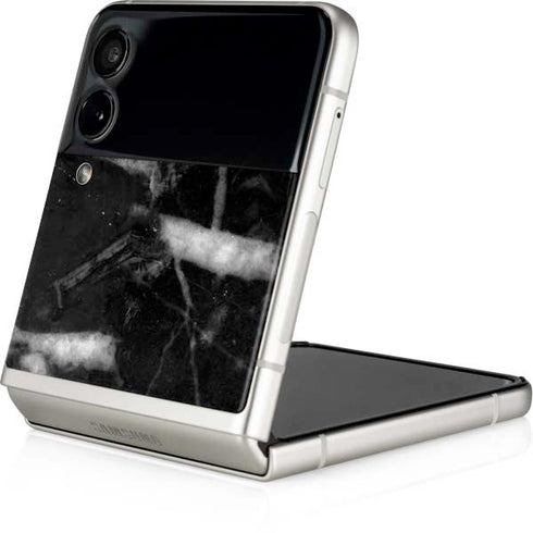 Stone Black Galaxy Z Flip3 5G Skin
