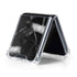 Stone Black Galaxy Z Flip5 5G Clear Case