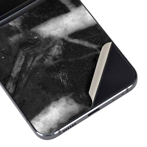 Stone Black Galaxy Z Flip5 5G Skin