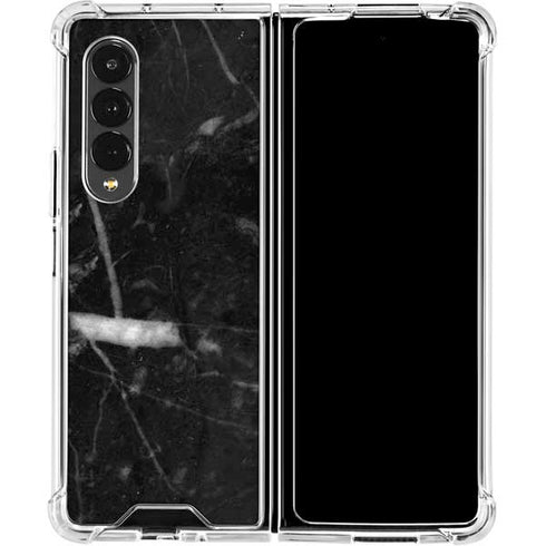 Stone Black Galaxy Z Fold4 5G Clear Case