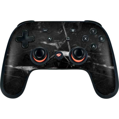 Stone Black Google Stadia Controller Skin