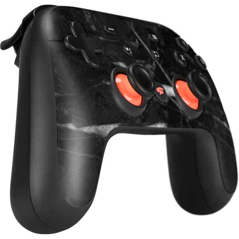 Stone Black Google Stadia Controller Skin