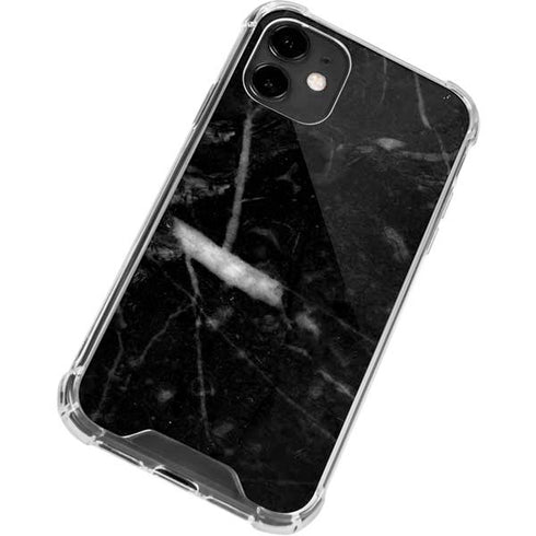 Stone Black iPhone 12 Clear Case
