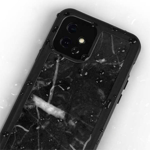 Stone Black iPhone 12 Mini Waterproof Case