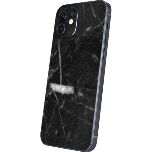 Stone Black iPhone 12 Skin