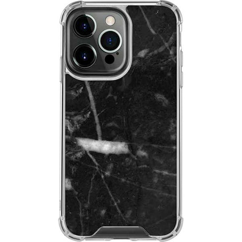 Stone Black iPhone 15 Pro Clear Case