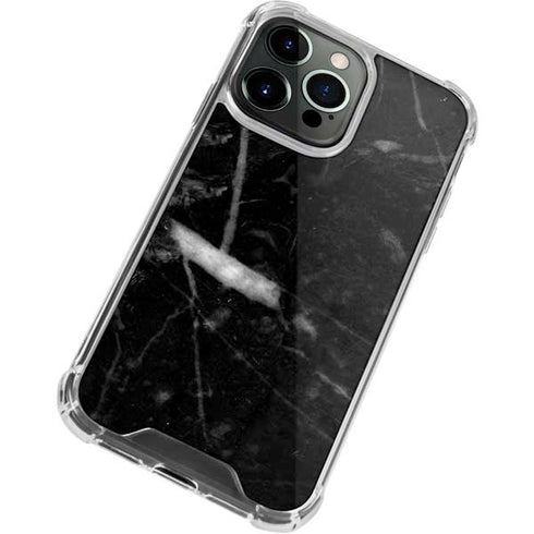 Stone Black iPhone 15 Pro Clear Case