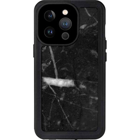 Stone Black iPhone 14 Pro Waterproof Case