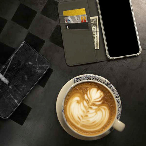 Stone Black iPhone 15 Plus Folio Case