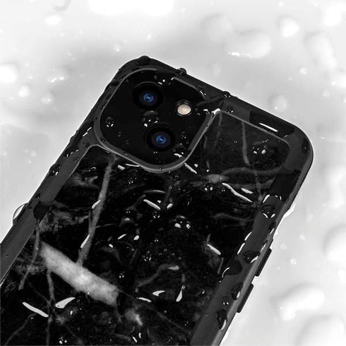 Stone Black iPhone 15 Waterproof Case