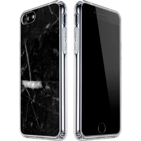 Stone Black iPhone SE (2nd & 3rd Gen) Clear Case