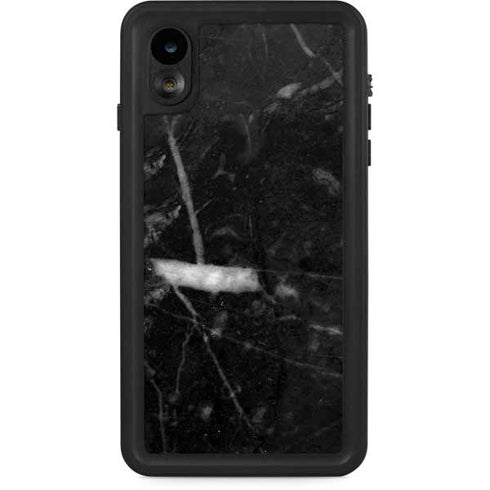 Stone Black iPhone XR Waterproof Case