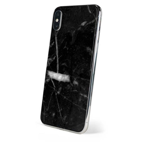 Stone Black iPhone XS Skin