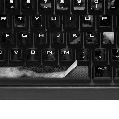 Stone Black K95 RGB PLATINUM Mechanical Gaming Keyboard Skin