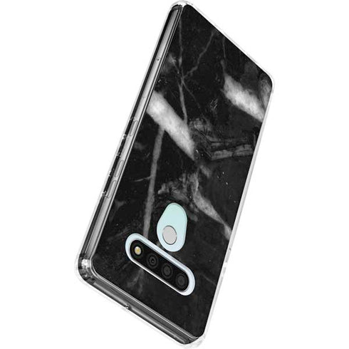 Stone Black LG Stylo 6 Clear Case