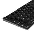 Stone Black Magic Keyboard with Numeric Keypad Skin