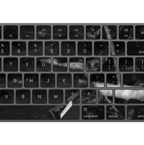 Stone Black Magic Keyboard with Numeric Keypad Skin