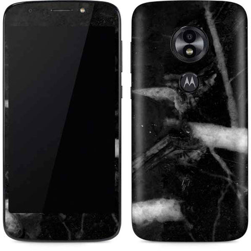 Stone Black Moto E5 Play Skin