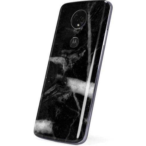 Stone Black Moto E5 Plus Skin