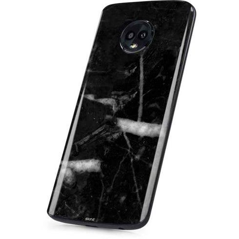 Stone Black Moto G6 Skin
