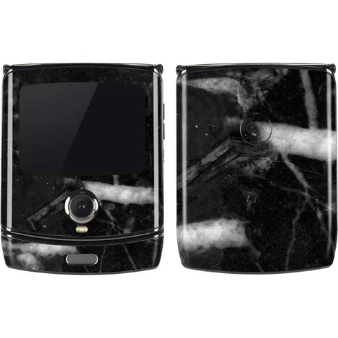 Stone Black Motorola RAZR Skin