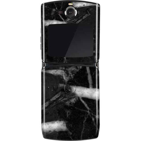 Stone Black Motorola RAZR Skin