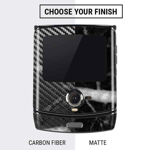 Stone Black Motorola RAZR Skin