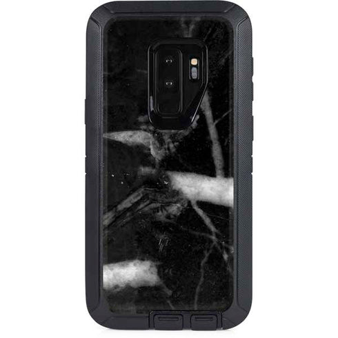 Stone Black Otterbox Defender Galaxy Skin
