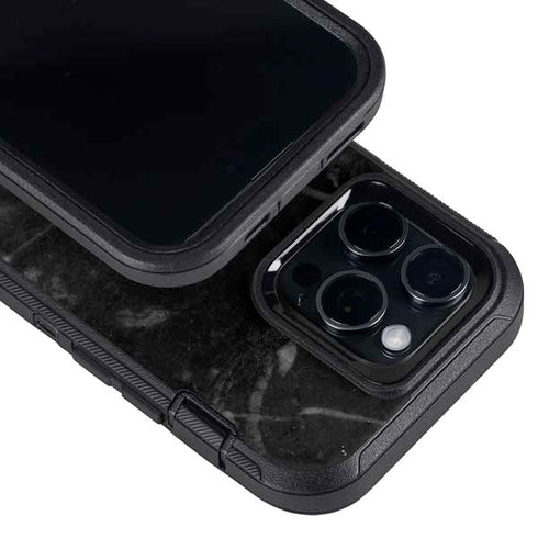 Stone Black Otterbox Defender iPhone Skin