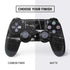 Stone Black PS4 Controller Skin