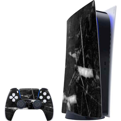 Stone Black PS5 Digital Edition Bundle Skin