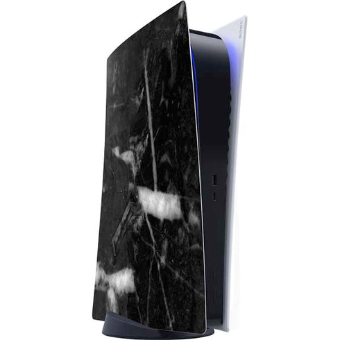Stone Black PS5 Digital Edition Console Skin