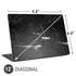 Stone Black Universal Laptop 12in (9.8 x 6.8in) Skin