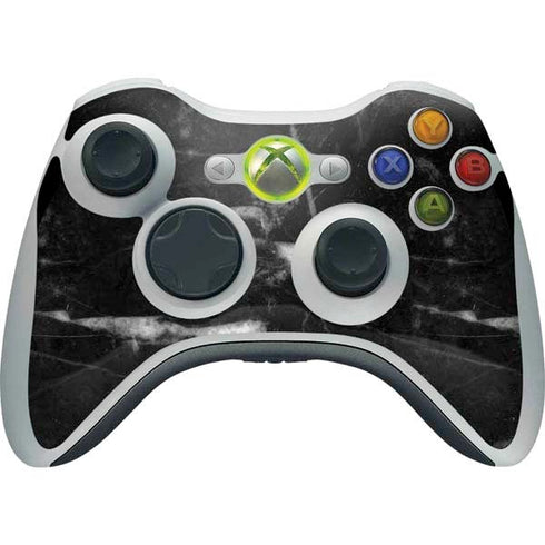 Stone Black Xbox 360 Wireless Controller Skin