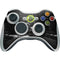 Stone Black Xbox 360 Wireless Controller Skin