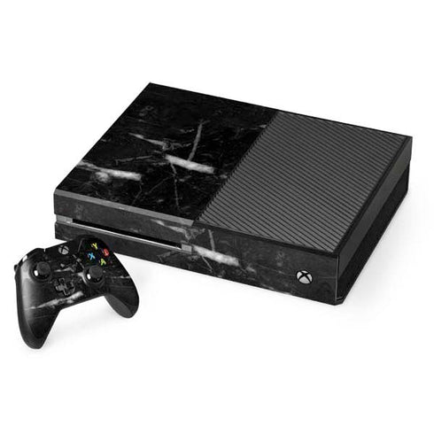 Stone Black Xbox One Console and Controller Bundle Skin