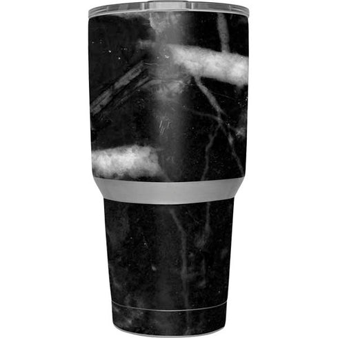 Stone Black Yeti 30oz Rambler Tumbler Skin