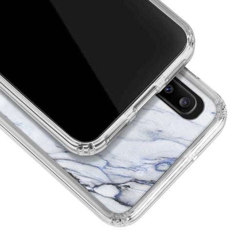 Stone Blue Galaxy A30 Clear Case
