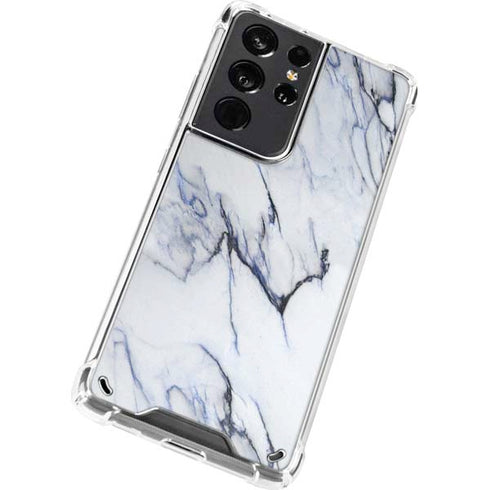 Stone Blue Galaxy S21 Ultra 5G Clear Case