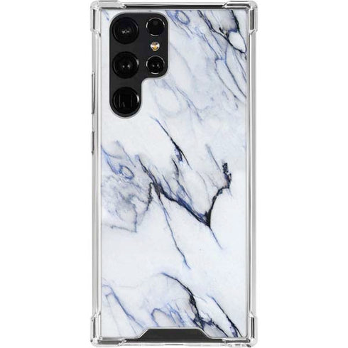 Stone Blue Galaxy S22 Ultra Clear Case