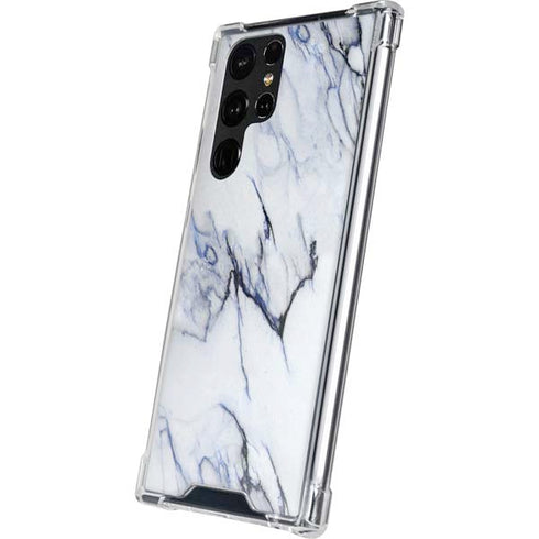 Stone Blue Galaxy S22 Ultra Clear Case