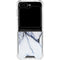Stone Blue Galaxy Z Flip5 5G Clear Case