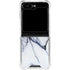 Stone Blue Galaxy Z Flip5 5G Clear Case