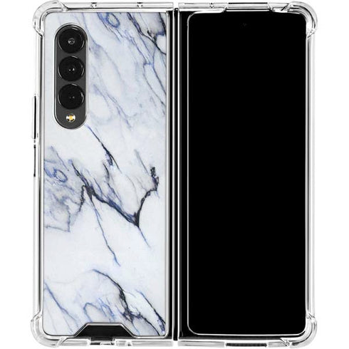 Stone Blue Galaxy Z Fold4 5G Clear Case