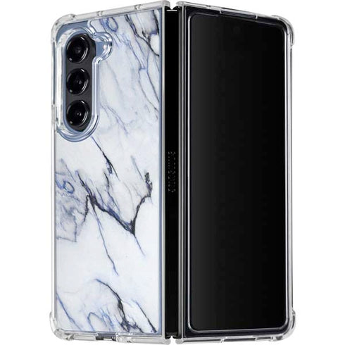 Stone Blue Galaxy Z Fold5 5G Clear Case