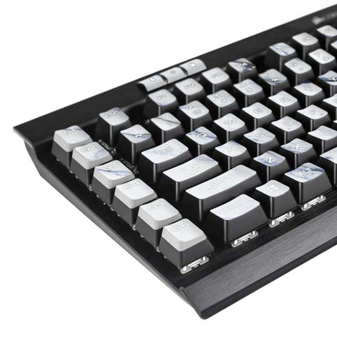 Stone Blue K95 RGB PLATINUM Mechanical Gaming Keyboard Skin