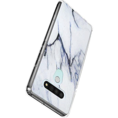 Stone Blue LG Stylo 6 Clear Case